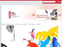 Tablet Screenshot of iberoamericailustra.com